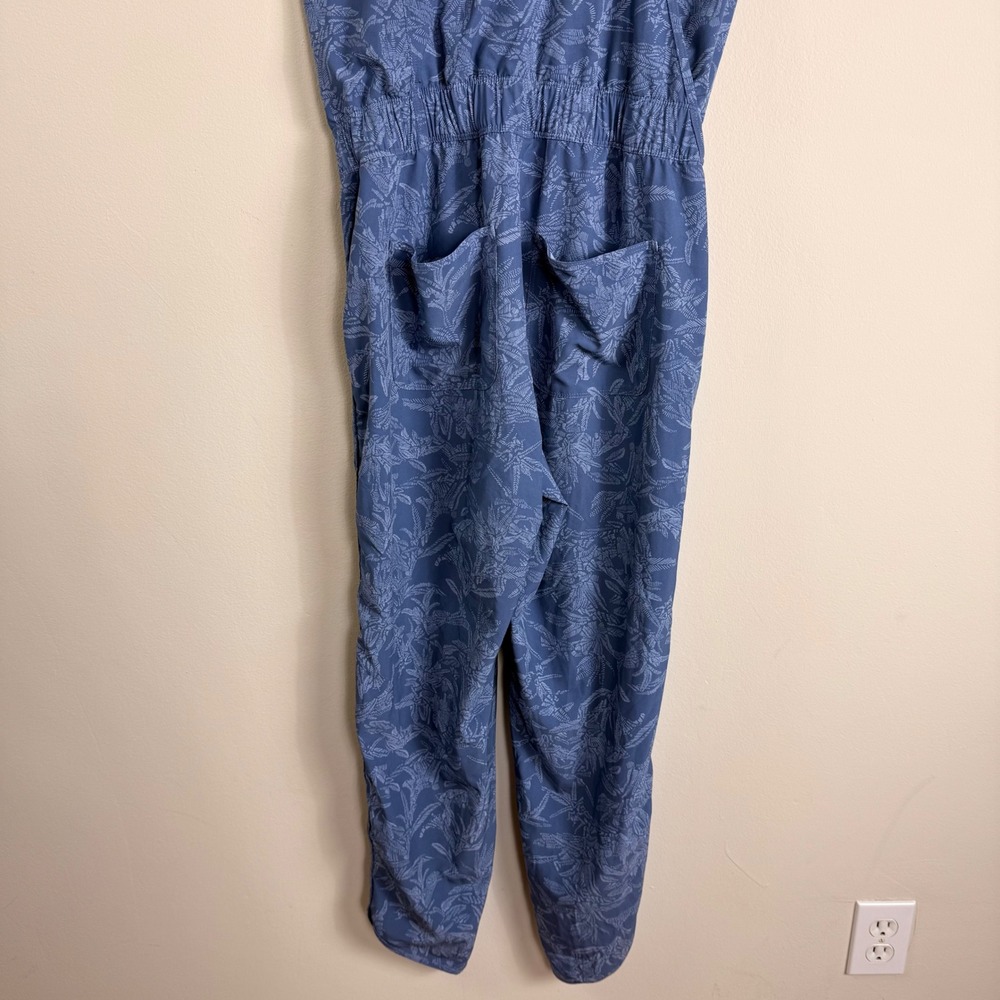 Patagonia Fleetwith Romper Monkey Flower Current Blue 56995 Womens Small - Picture 9 of 9